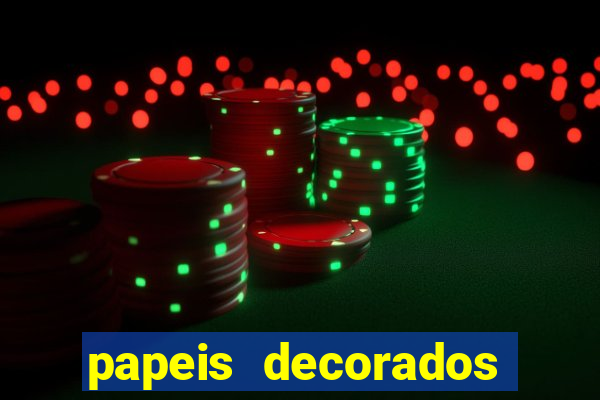 papeis decorados para imprimir