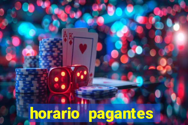 horario pagantes dos slots