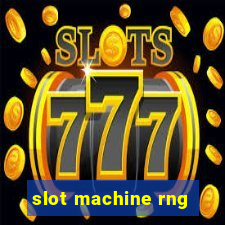 slot machine rng