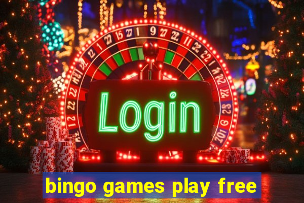 bingo games play free