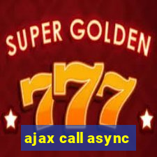 ajax call async