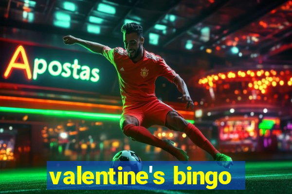 valentine's bingo