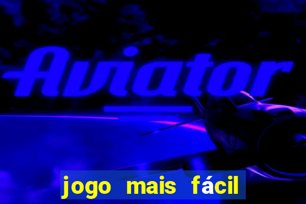 jogo mais fácil de ganhar