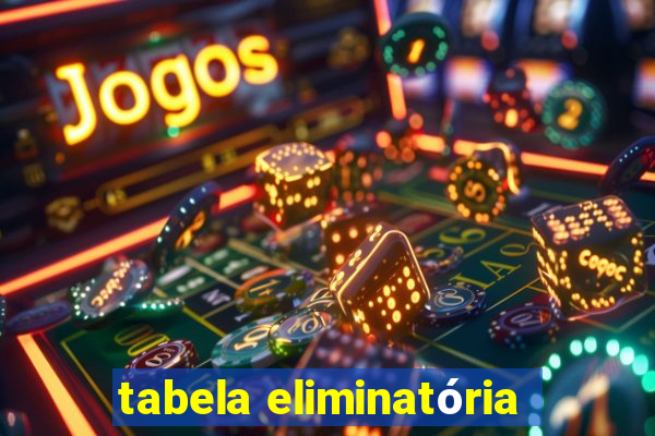 tabela eliminatória