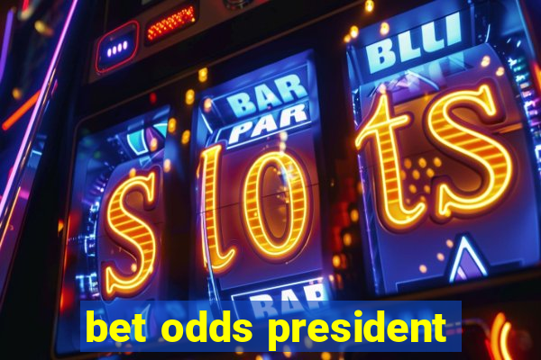 bet odds president