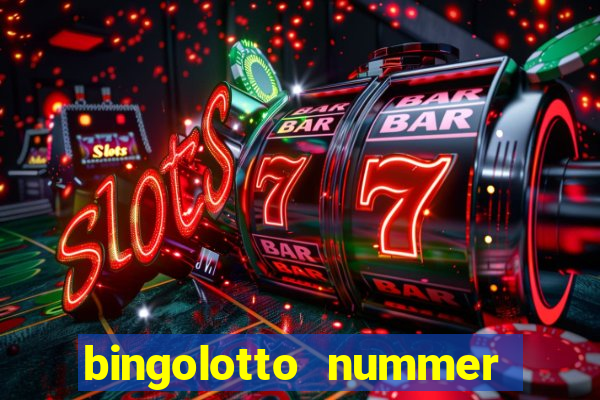 bingolotto nummer ettans bingo