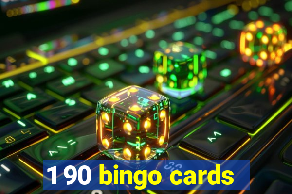 1 90 bingo cards