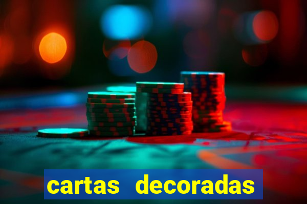 cartas decoradas para imprimir