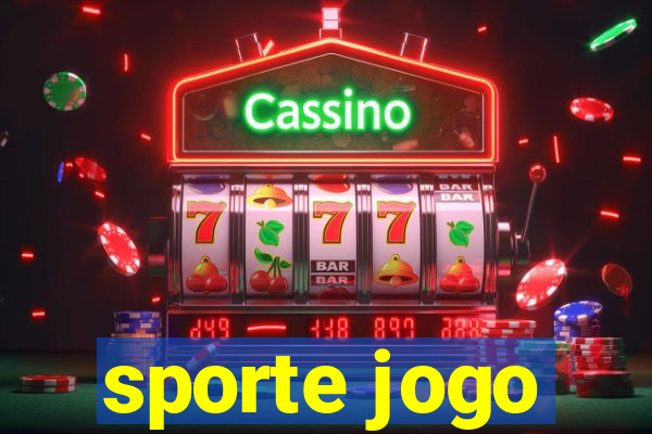 sporte jogo