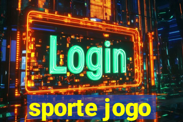 sporte jogo