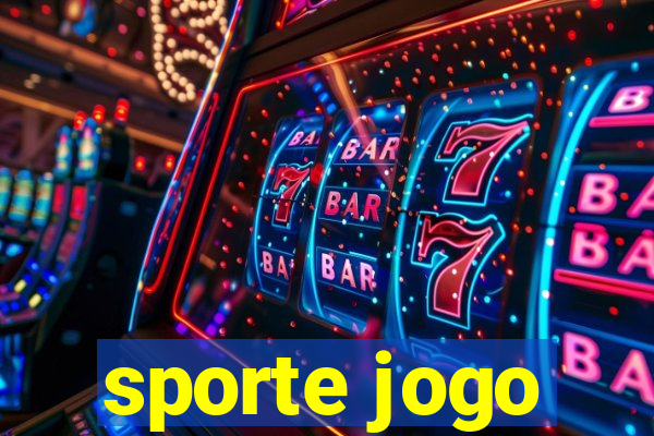 sporte jogo