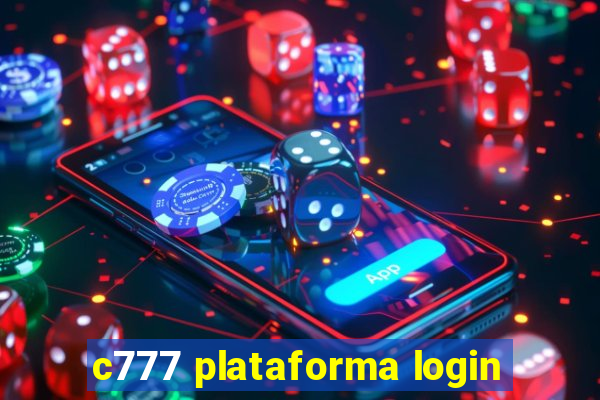 c777 plataforma login