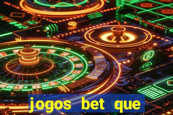 jogos bet que ganha dinheiro de verdade