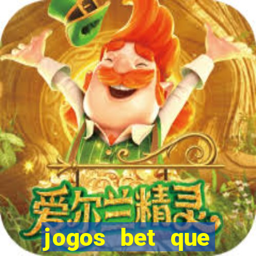 jogos bet que ganha dinheiro de verdade