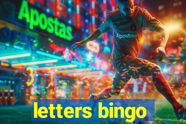 letters bingo