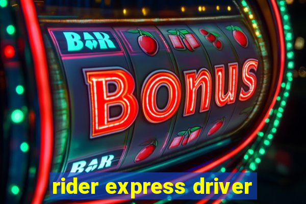 rider express driver