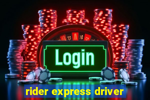 rider express driver