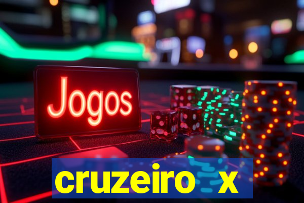 cruzeiro x corinthians primeiro turno