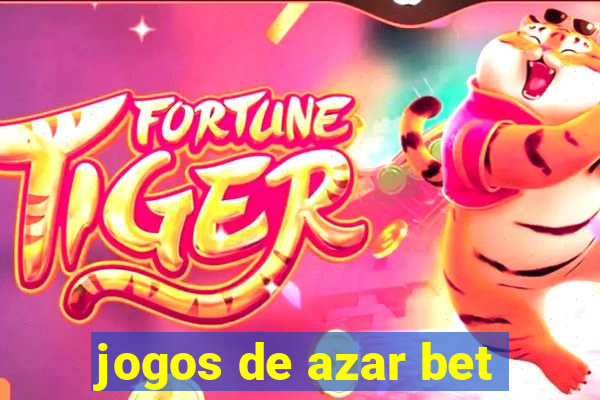 jogos de azar bet