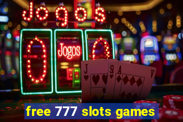 free 777 slots games