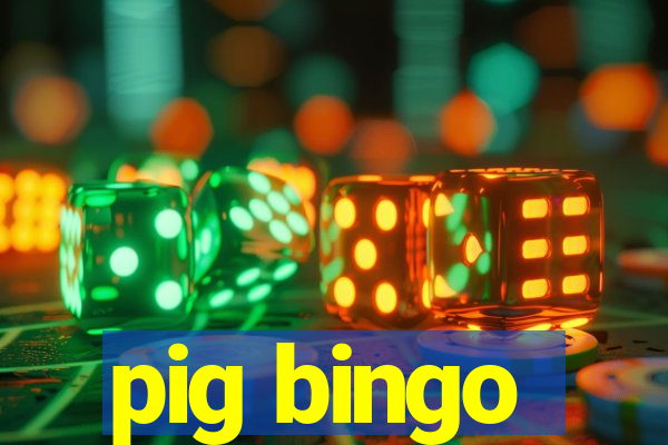 pig bingo