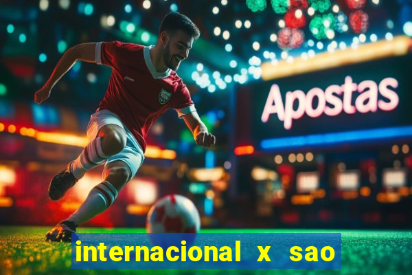 internacional x sao paulo palpites