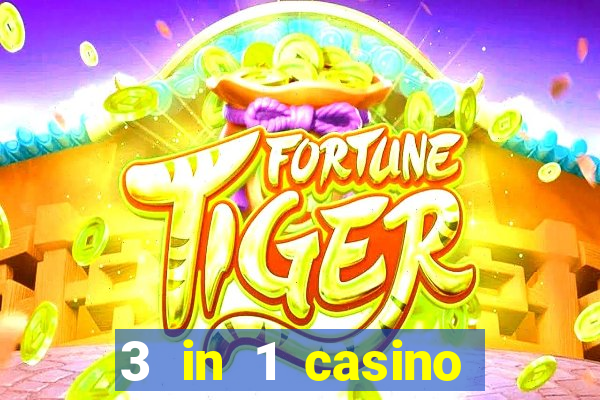 3 in 1 casino game set