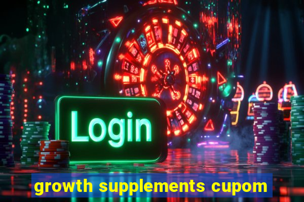 growth supplements cupom