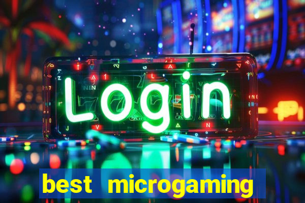 best microgaming slot machine