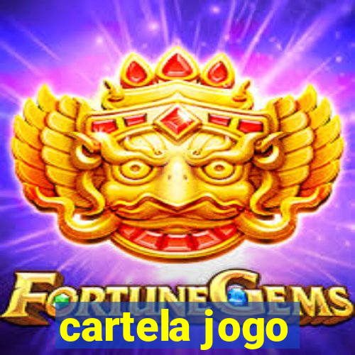 cartela jogo