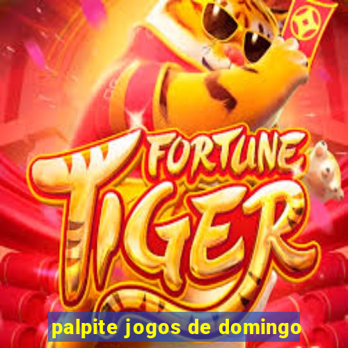 palpite jogos de domingo