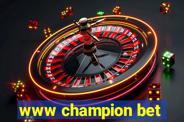 www champion bet