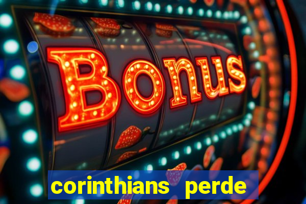 corinthians perde nego some