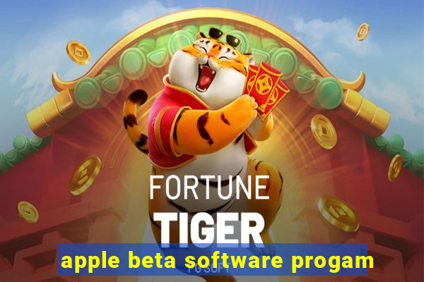 apple beta software progam