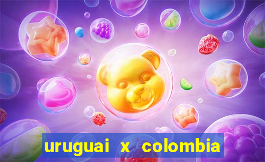 uruguai x colombia ao vivo