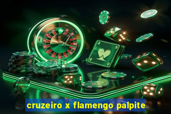 cruzeiro x flamengo palpite