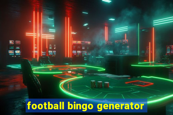 football bingo generator