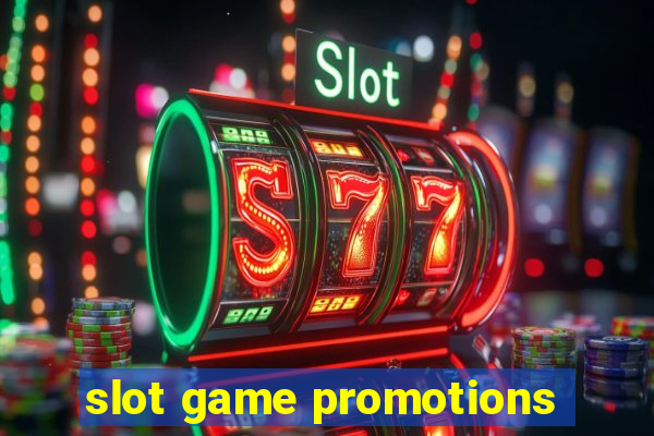 slot game promotions