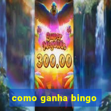 como ganha bingo