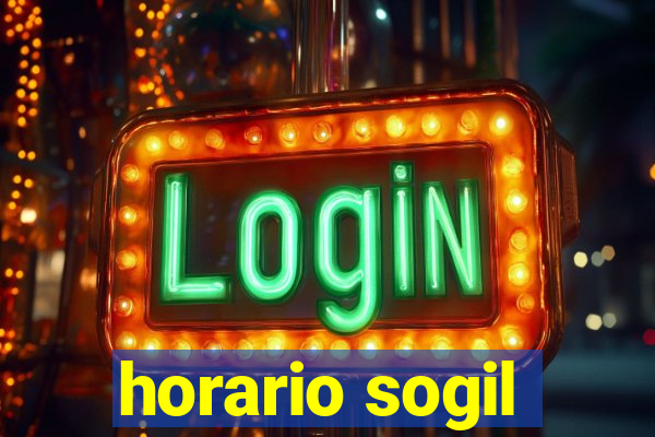 horario sogil