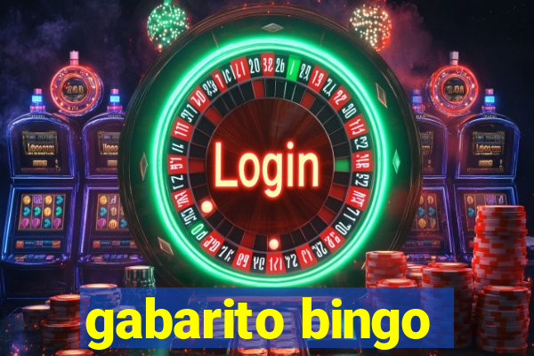 gabarito bingo