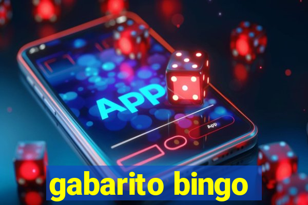 gabarito bingo