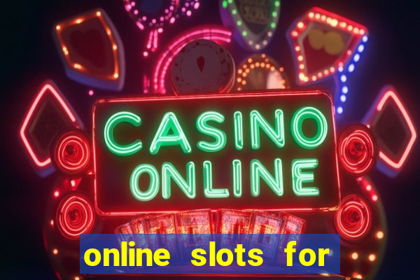 online slots for real cash