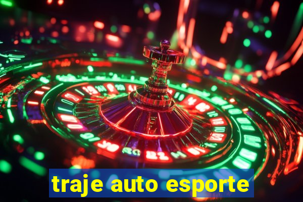 traje auto esporte