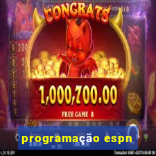 programação espn