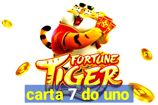 carta 7 do uno