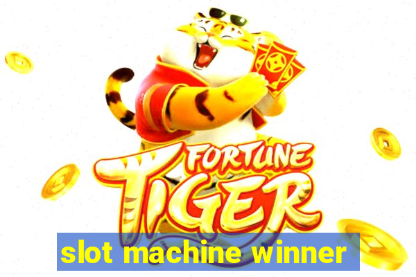 slot machine winner