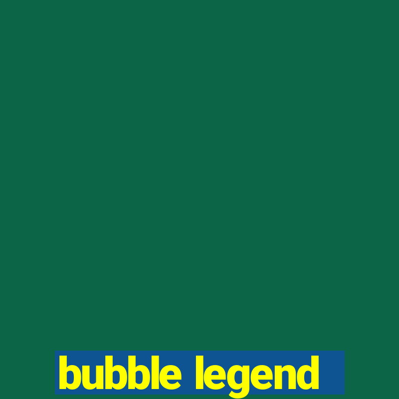 bubble legend