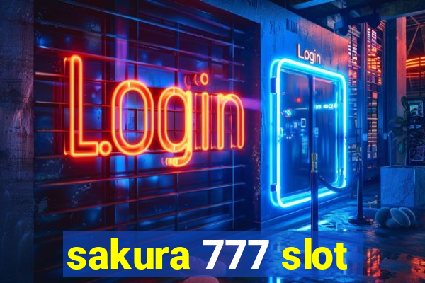 sakura 777 slot