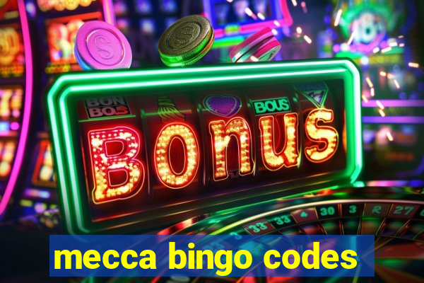 mecca bingo codes